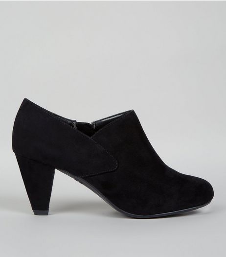 Teens Black Suedette Shoe Boots | New Look