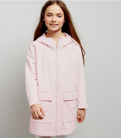 Teens Mid Pink Matte Anorak | New Look