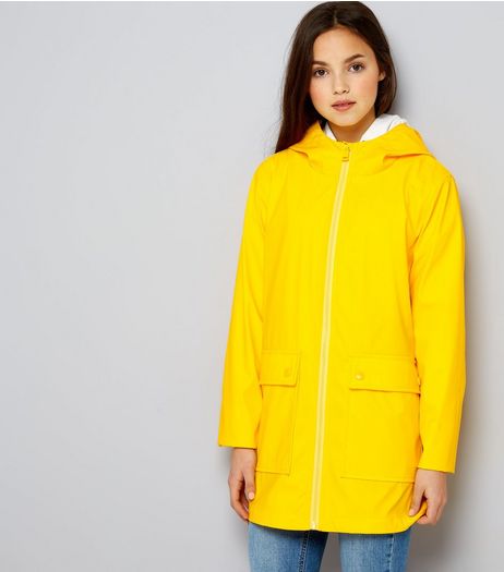 Teens Yellow Matte Anorak | New Look
