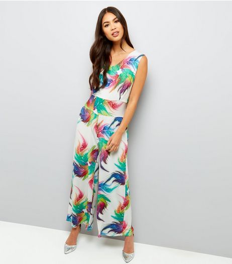 Mela Multicoloured Floral Print Jumpsuit | New Look