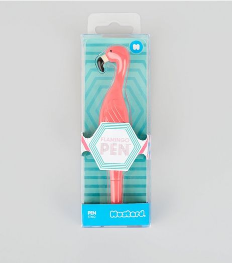 Pink Flamingo Shape Pen | New Look