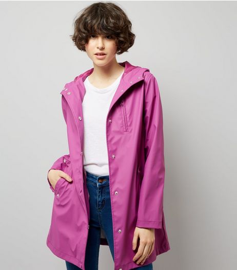Purple Matte Anorak | New Look