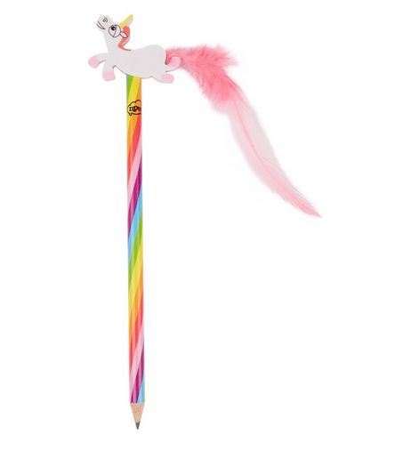 Unicorn Pencil with Rubber | New Look