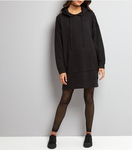 Black Fishnet Leggings | New Look