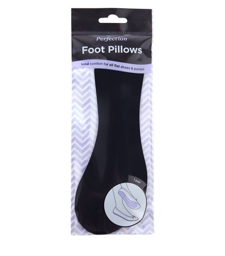 Black Foot Pillows | New Look