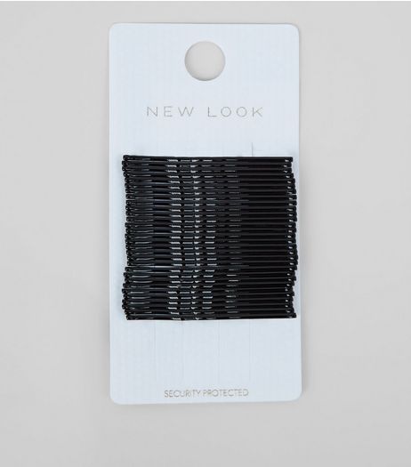 Black Kirby Grips | New Look