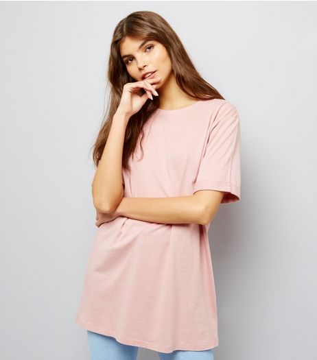 Tall Pink Oversized T-Shirt | New Look