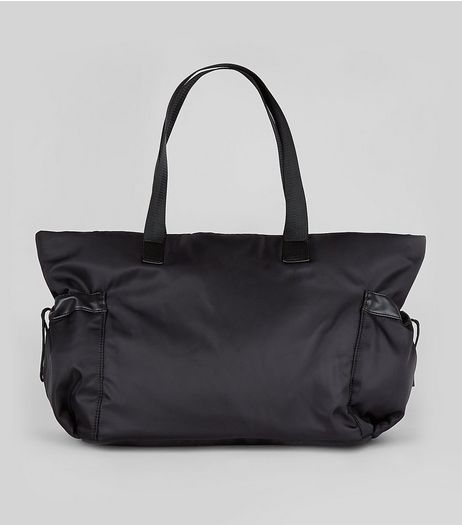 Black Luggage Tote Bag | New Look