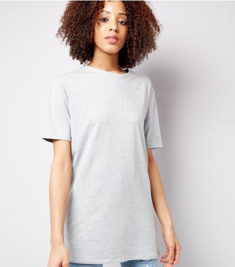 Grey Jersey Tunic | New Look