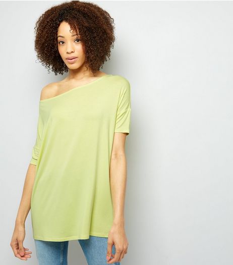 Yellow Off The Shoulder Top | New Look
