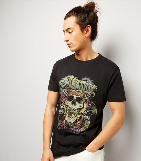Black Guns N' Roses T-Shirt | New Look