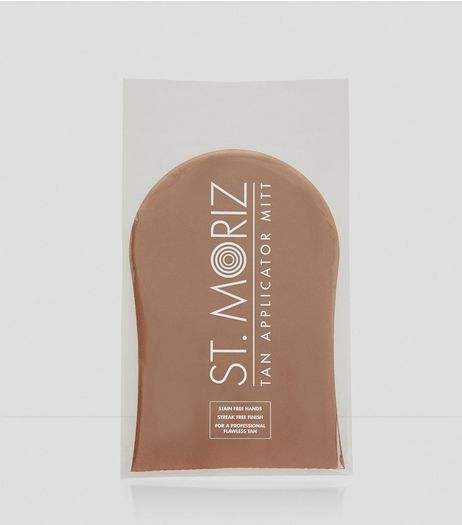 Brown St Moriz Hand Mitt | New Look