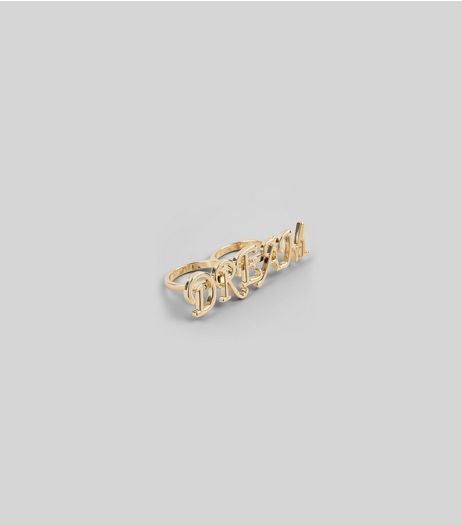 Gold Dream Double Ring | New Look