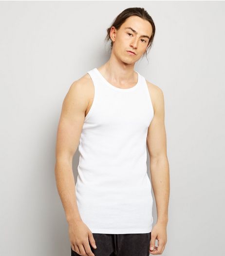 2 Pack Black And White Vests | New Look