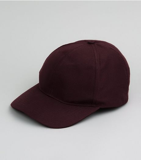 Burgundy Cap | New Look
