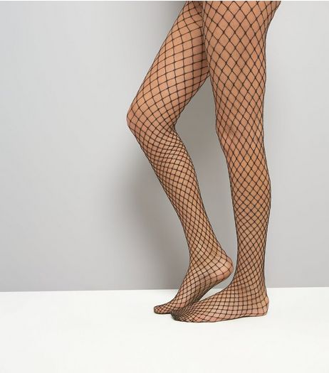 Gold Metallic Fishnet Tights | New Look