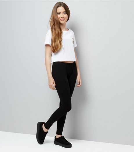 Teens 2 Pack Black Leggings | New Look