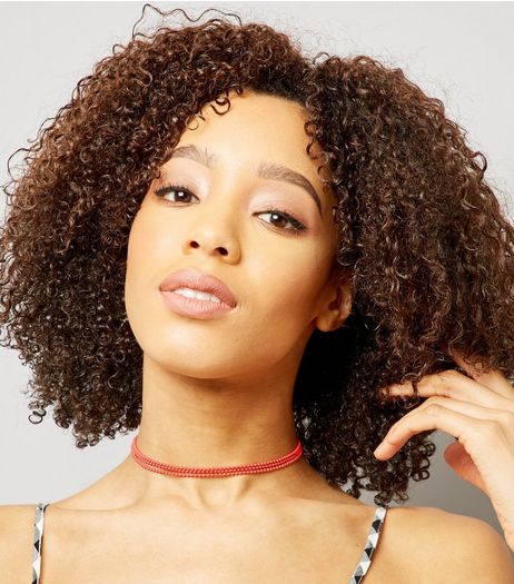Orange Layered Bead Chain Choker | New Look