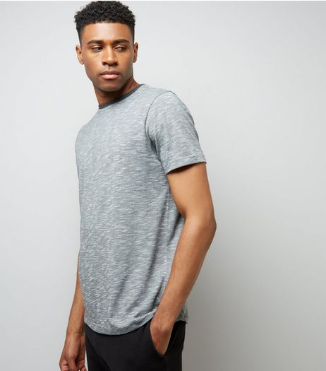 Grey Marl T-Shirt | New Look
