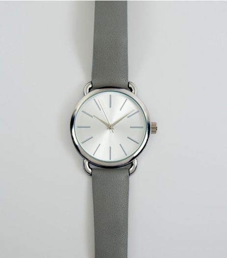 Grey Strap Watch | New Look