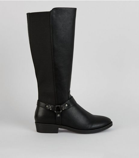 Black Knee High Boots | New Look