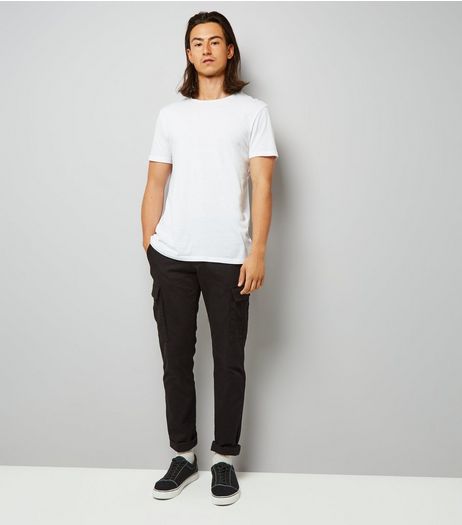 Black Cargo Trousers | New Look