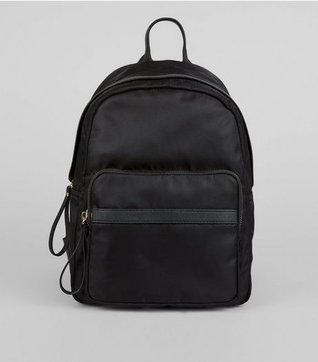 Black Utility Backpack | New Look