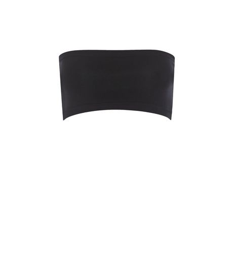 Teens Black Seamless Bandeau | New Look