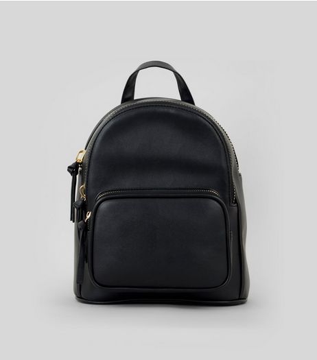 Black Mini Backpack | New Look