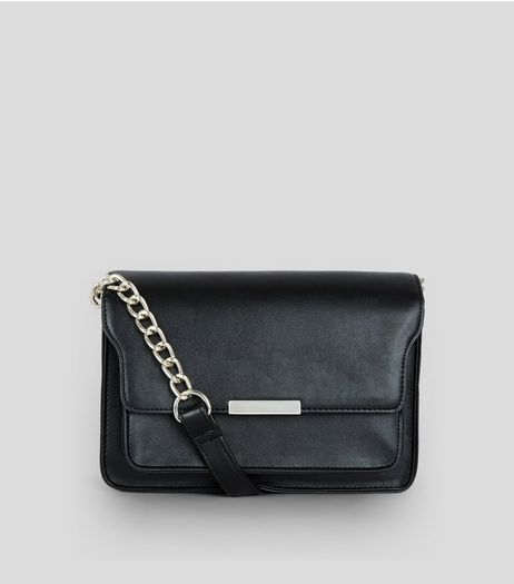 Black Chain Shoulder Bag | New Look