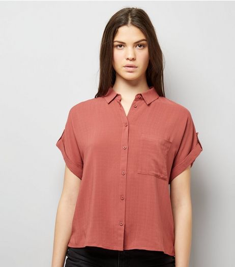 Orange Short Sleeve Shirt | New Look