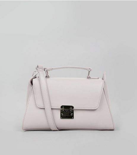Lilac Mini Top Handle Bag | New Look