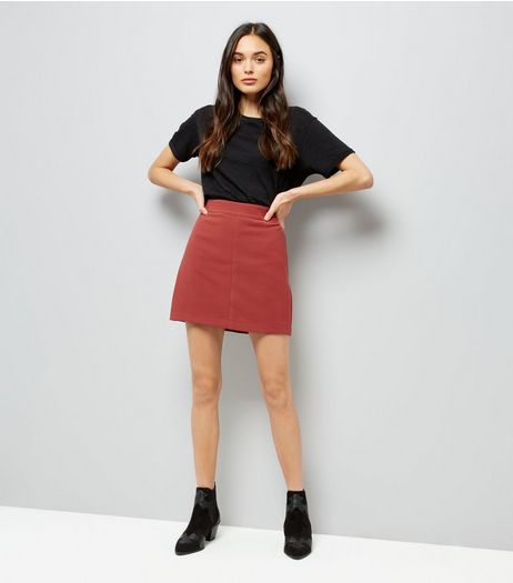 Brown A-Line Skirt | New Look
