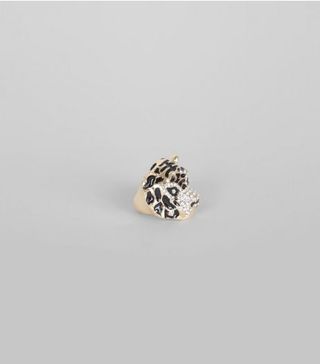 Gold Tiger Ring | New Look