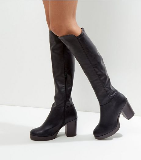 Wide Fit High Heel Shoes & Boots | New Look